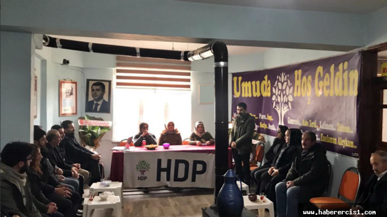 HDP Van il örgütünden Erciş ilçe örgütüne hayırlı olsun ziyareti