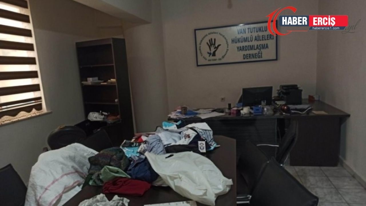 Van TUHAY-DER’e polis baskını: Çok sayıda gözaltı
