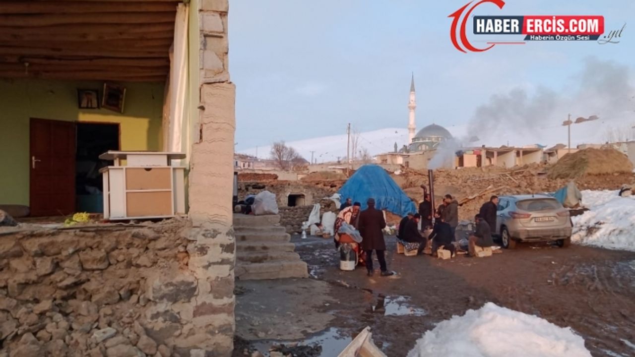 Depremin ardından Özpınar köyüne yardım ulaşmadı