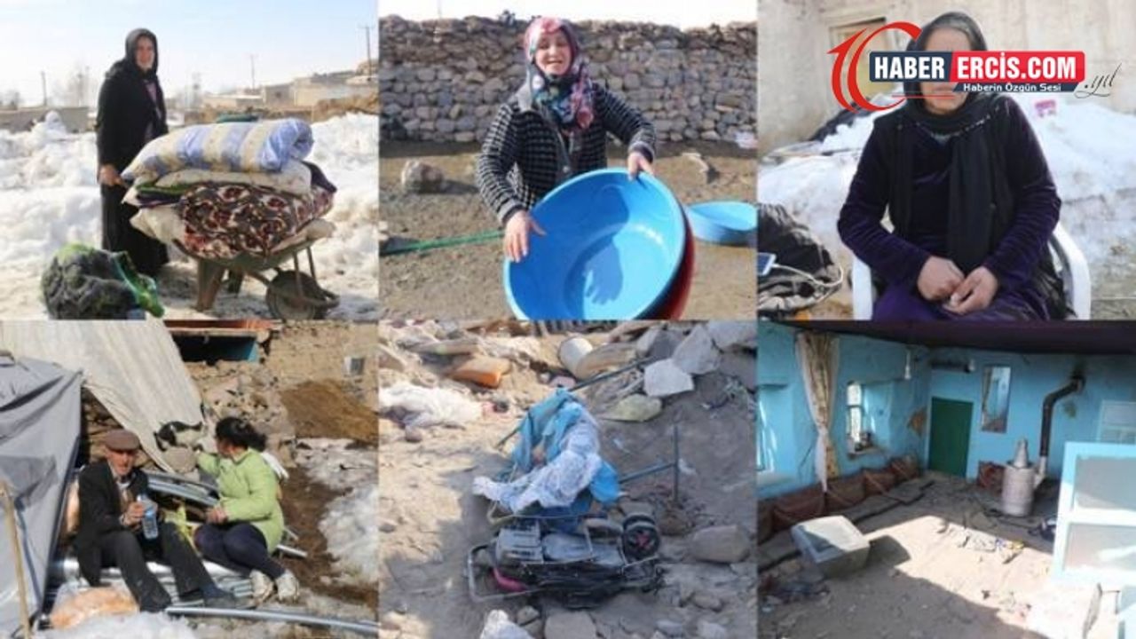 Depremin vurduğu Başkale’de çadır yok, halk geceyi dışarıda geçiriyor