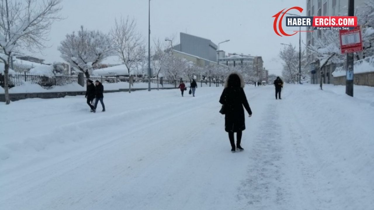 Erciş'te 31, Van geneli 343 yerleşim yerinin yolu ulaşıma kapandı