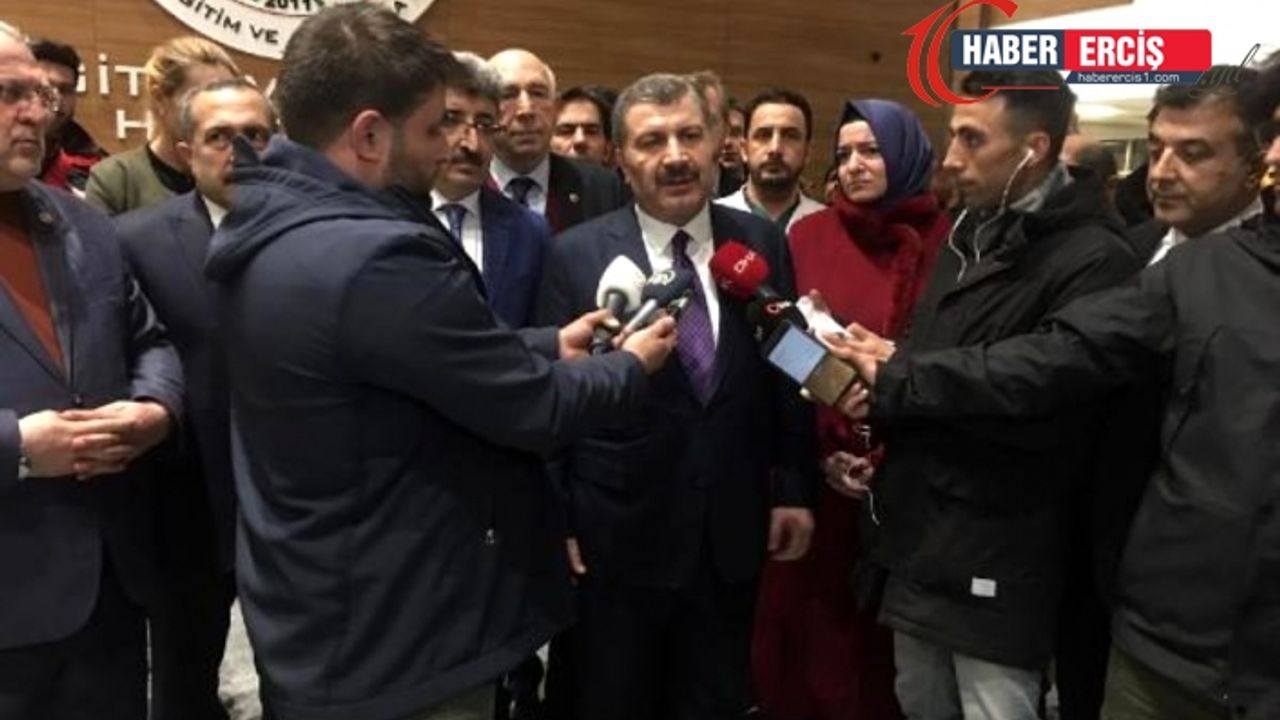 Sağlık Bakanı Koca açıklama yaptı: Van'da ölü sayısı 33, yaralı sayısı 75