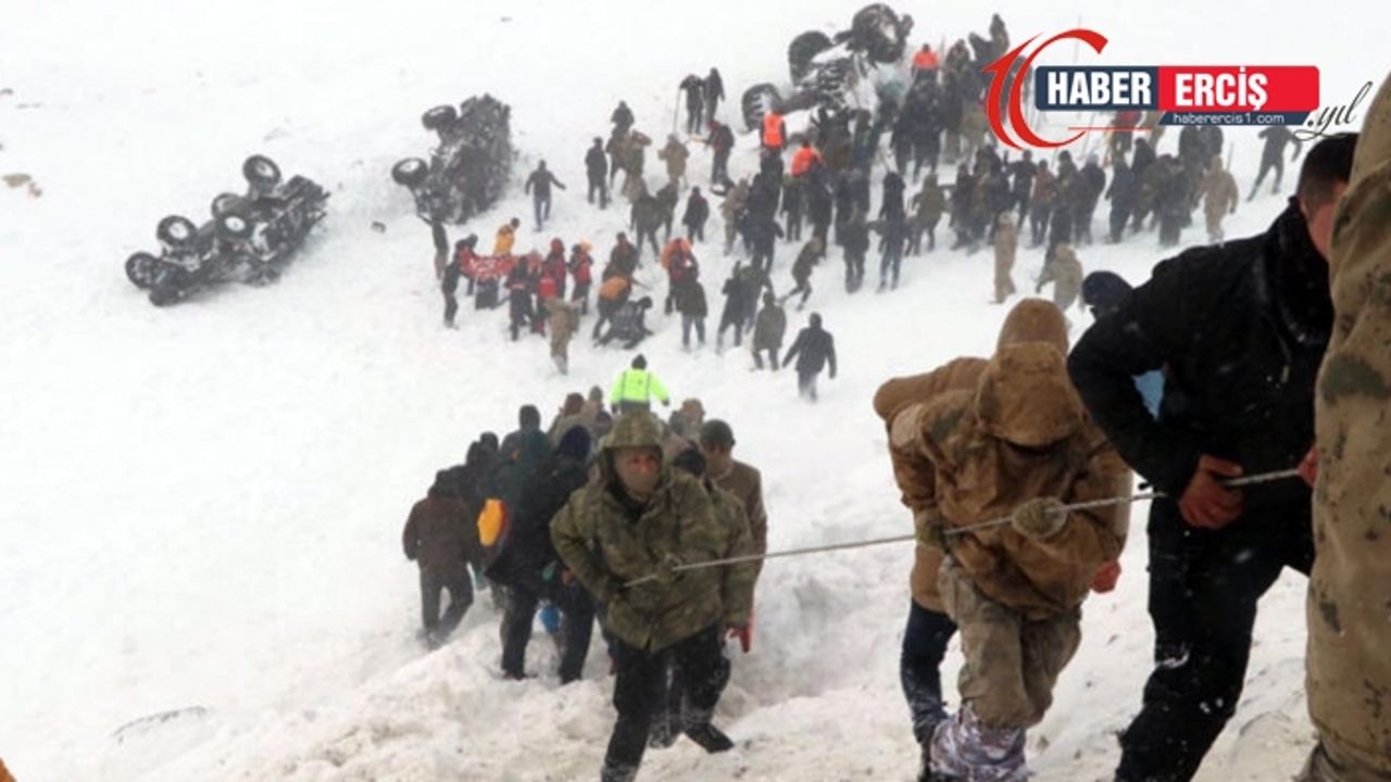 Van'da çığ felaketi: Ölü sayısı 33'e yükseldi