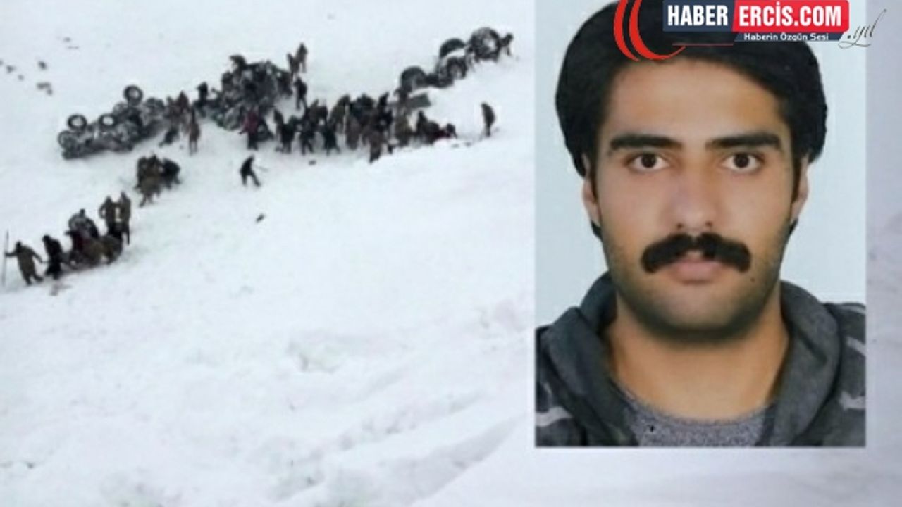 Van'da Çığ altındaki itfaiyecinin ağabeyi: Bir yetkili bile bizi aramadı