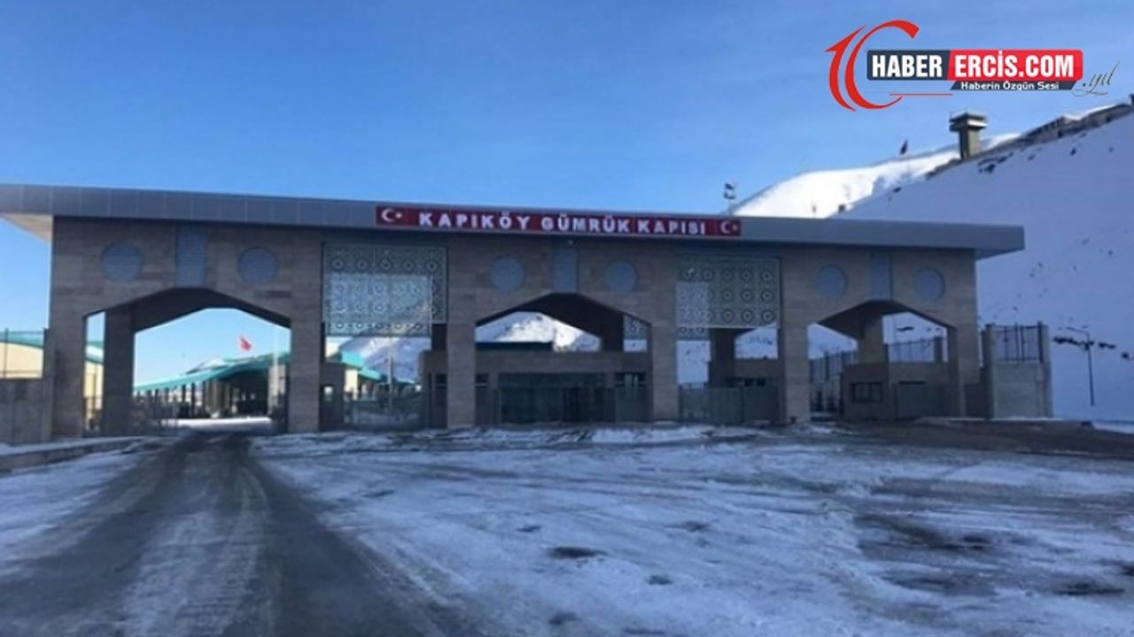Van'da Kapıköy Gümrük Kapısı'nda korona virüsüne karşı tedbir
