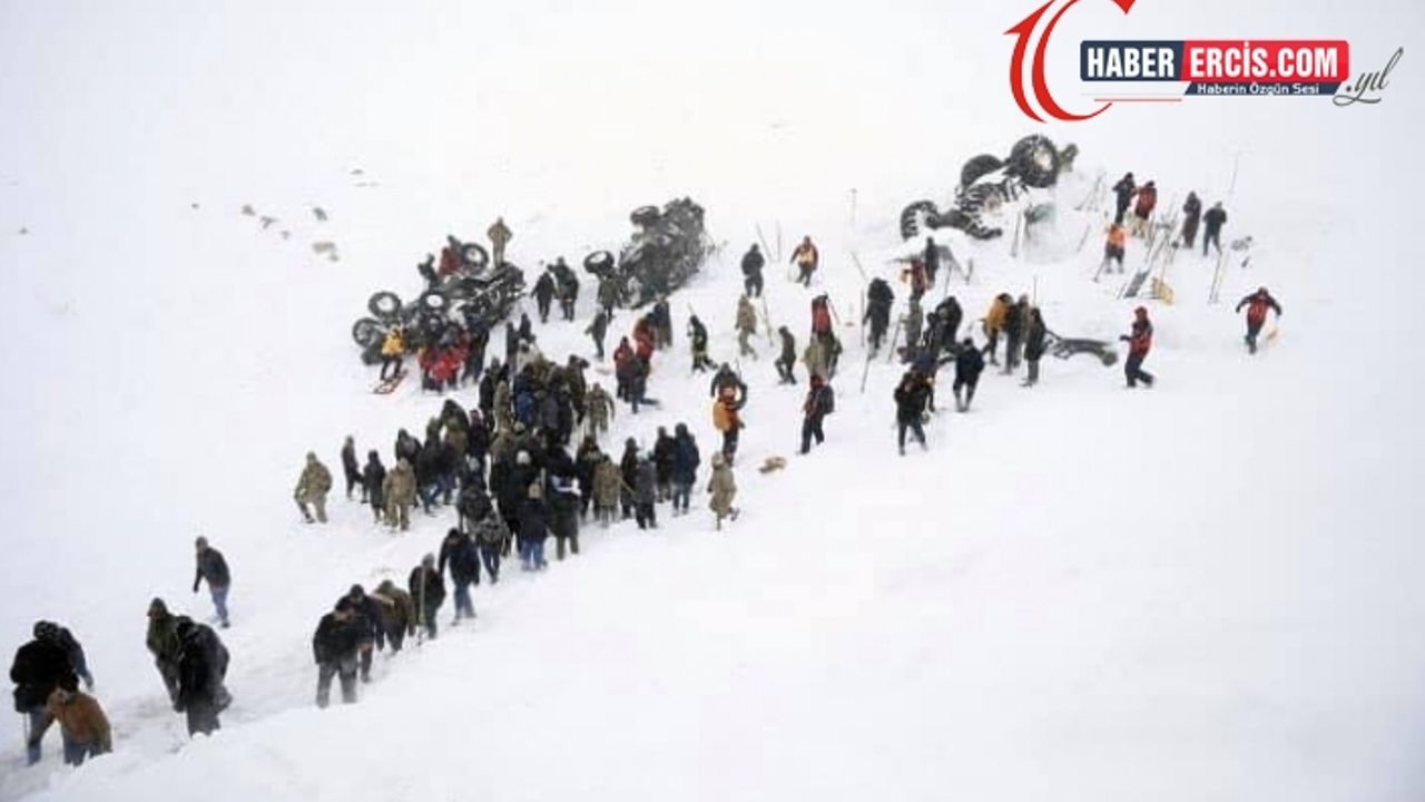 Van’da arama-kurtarma çalışmalarına ara verildi