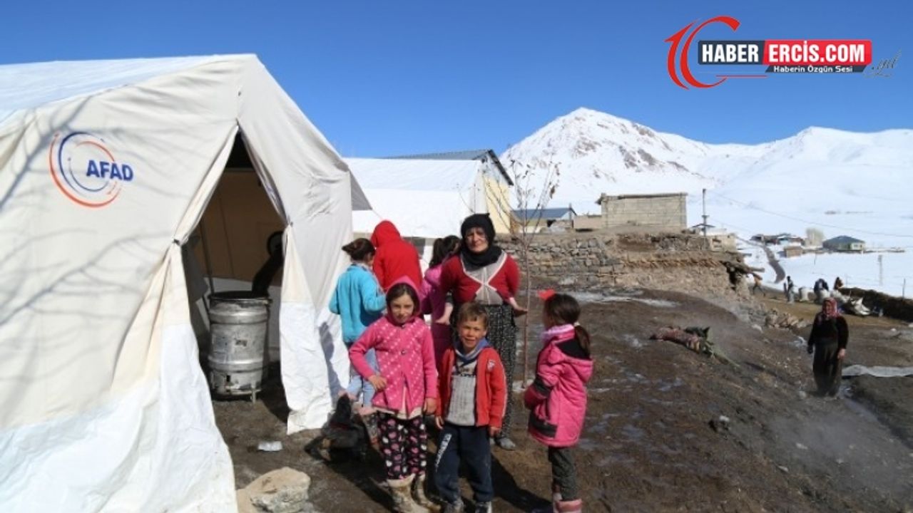 Vanlı depremzedelerin talebi çadır değil konteyner