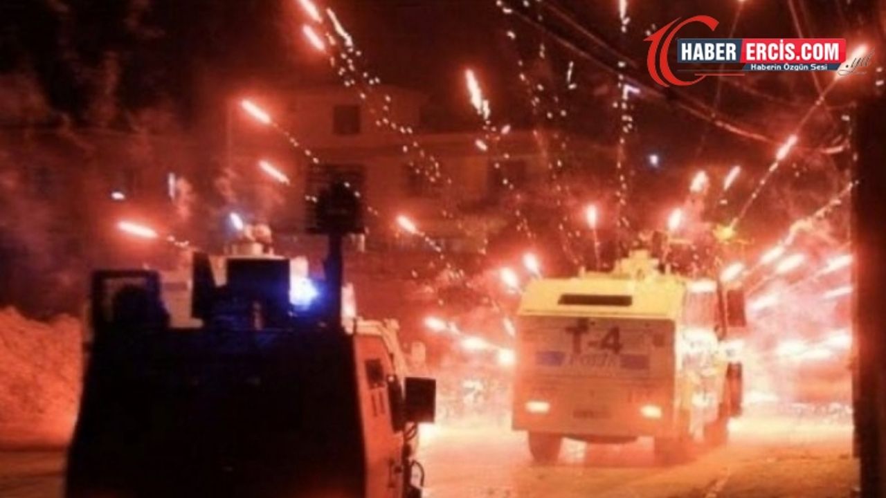 Van'da Zinî Wertê’ye protestosunda 5 kişi gözaltına alındı