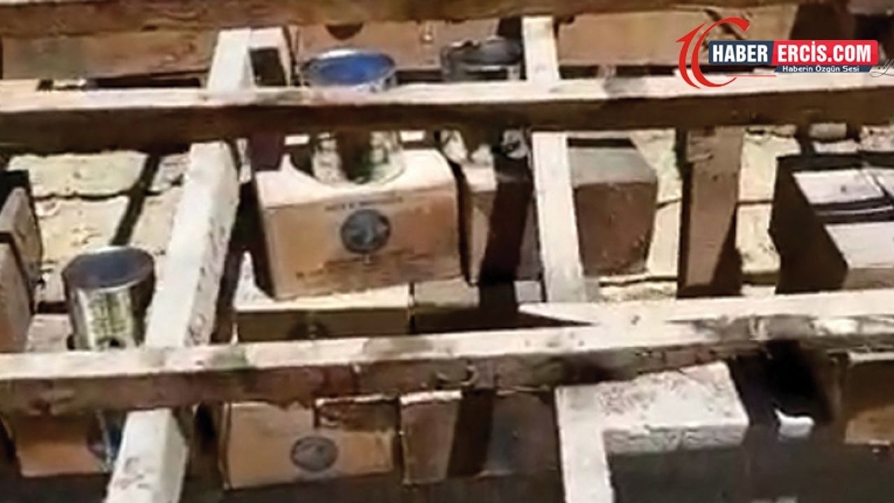 Elazığ'da, ABD'nin 50 yıl önce gönderdiği yağlar, bir okulun çatı katından çıktı