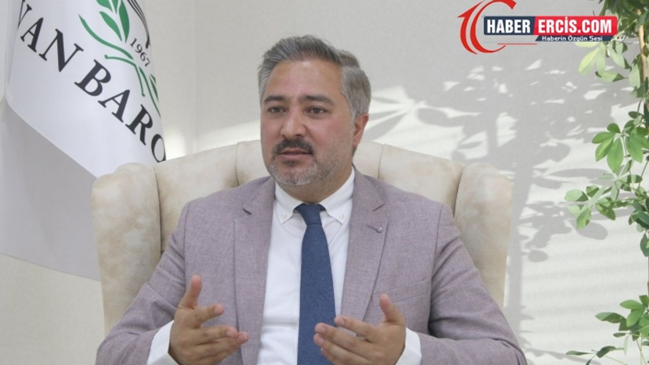 Van Baro Başkanı Uçar: Bize yapılanlar ülkedeki zulmün resmiydi