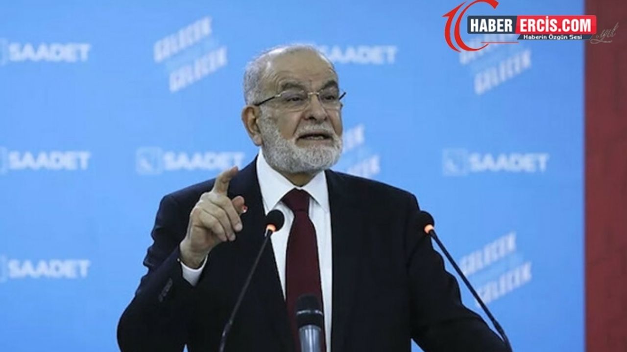 Karamollaoğlu: Bu millet saray masrafınıza yetişmek için çalışmak zorunda değil