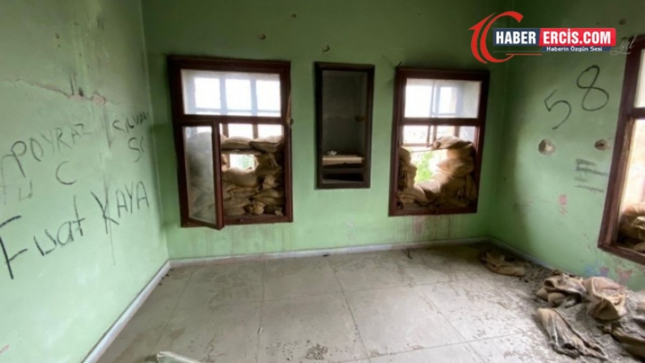 Azizoğlu Konağı boşaltıldı, polislerin tahribatı gün yüzüne çıktı