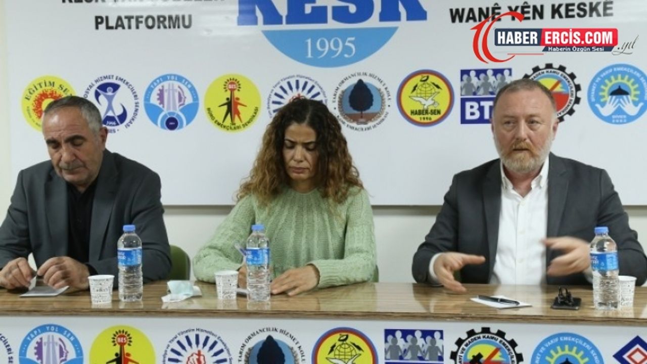 Temelli, Van'da ihraç edilen KESK’lilerle bir araya geldi