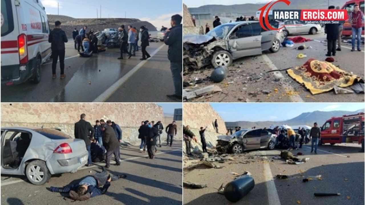 Van'da trafik kazası: 2 ölü, 5 yaralı