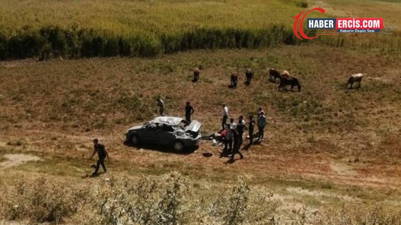 Van'da trafik kazası: 1 ölü, 4 yaralı