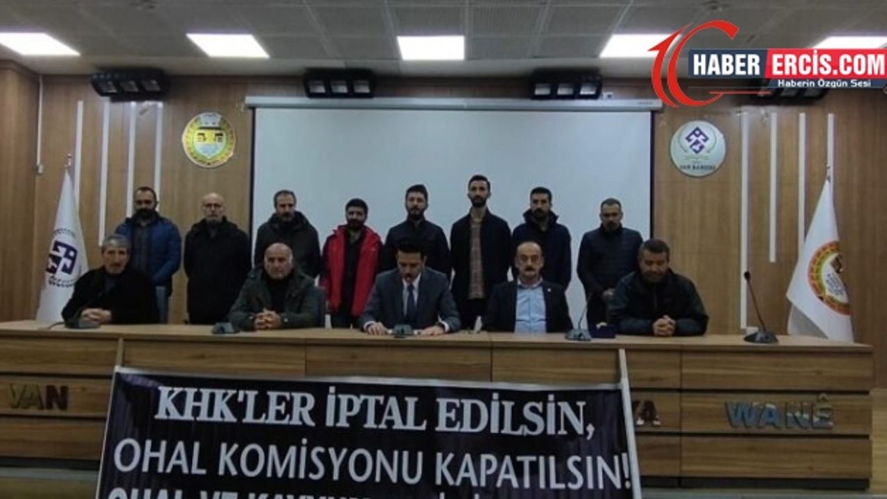 Van Demokrasi Platformu: KHK’lere karşı mücadeleye devam edeceğiz