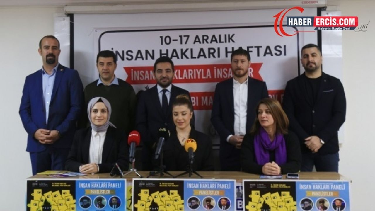 Van’daki STK'lar İnsan Hakları Haftası nedeniyle çeşitli eylem ve etkinlikler düzenleyeceklerini açıkladı