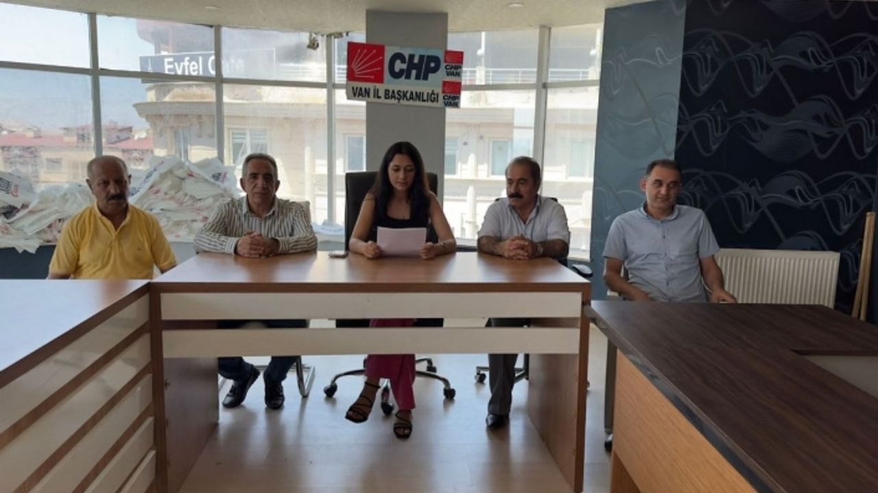 CHP Van İl Başkanlığı'ndan Lozan Açıklaması