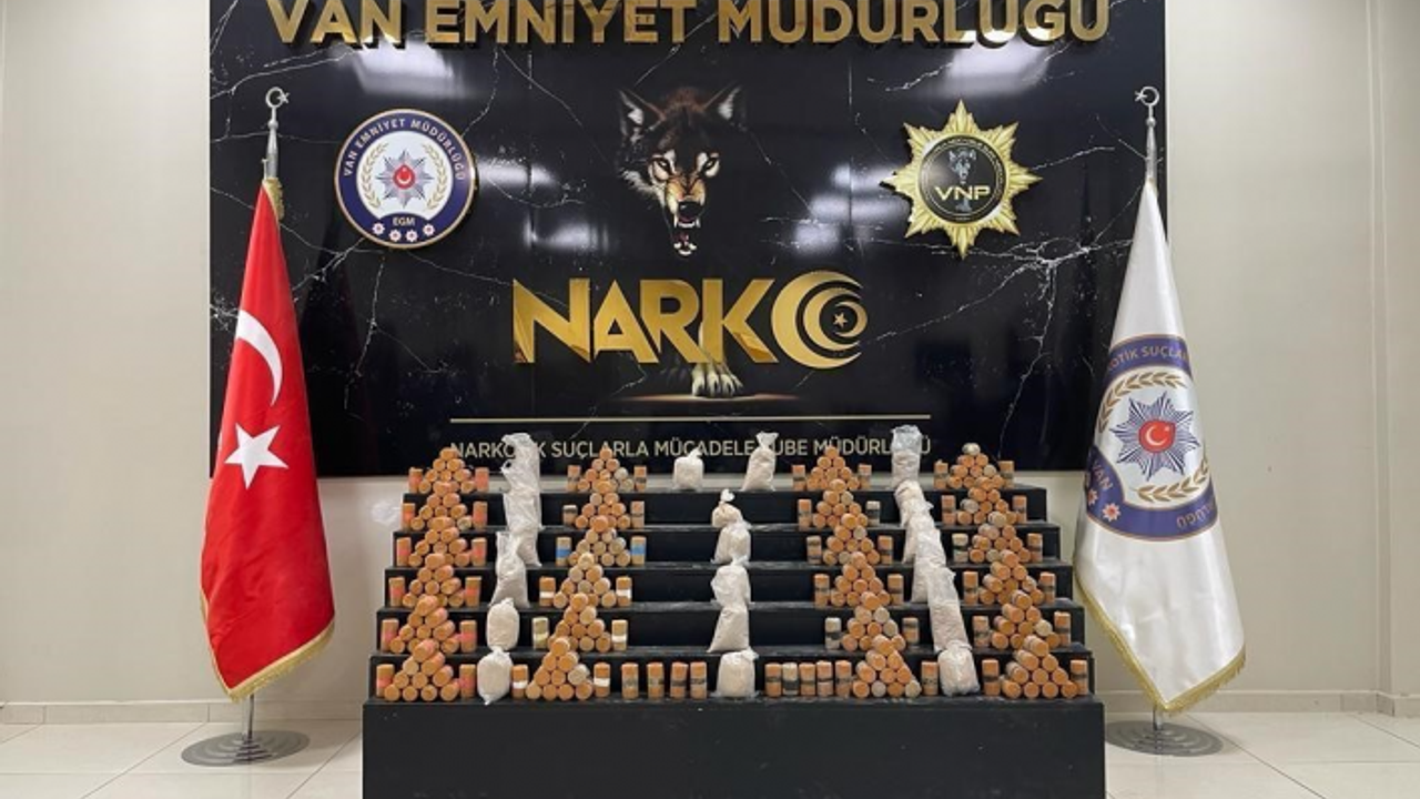 Van’da 48 kilo 500 gram uyuşturucu madde ele geçirildi