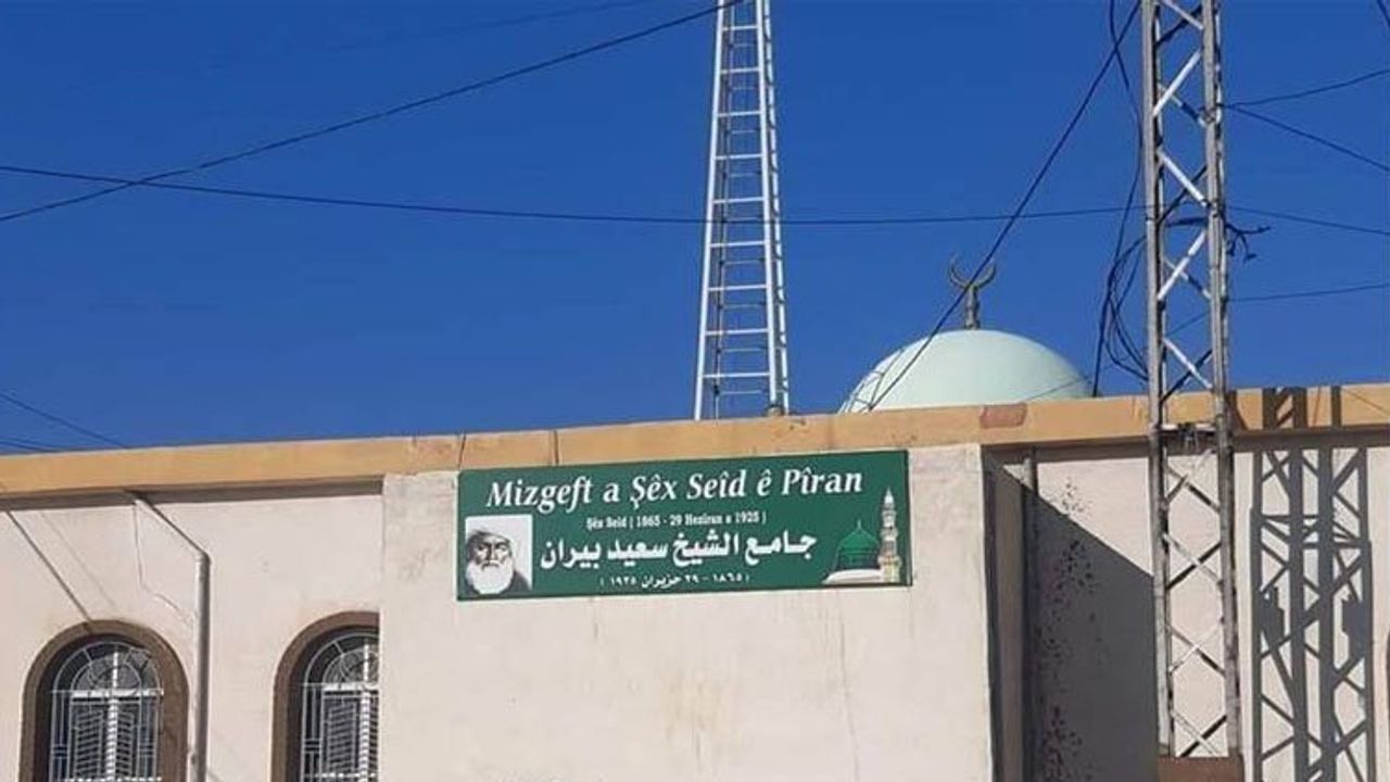 Qamışlo’da bir caminin ismi 'Şeyh Said Cami' olarak değiştirildi