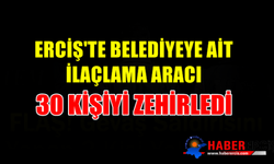 Erciş'te Belediyenin Sinek İlaclama aracı esnafları Zehirledi