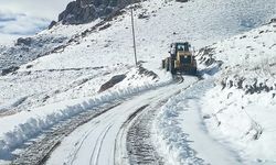 Van Büyükşehir Belediyesi’nden kar temizleme ve yol çalışması