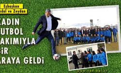 Van Büyükşehir Belediyesi Eşbaşkanları Şedal ve Zeydan kadın futbol takımıyla bir araya geldi