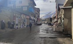 Bahçesaray'da yol protestosu: Halk kepenk açmadı