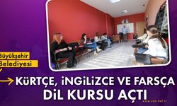 Van Büyükşehir Belediyesi Kürtçe, İngilizce ve Farsça dil kursu açtı