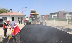 Edremit Belediyesi sıcak asfalt çalışmalarına başladı