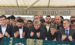 Ahmet Davutoğlu, Mustafa Abdülcemil Kırımoğlu’nun oğlunun cenaze törenine katıldı