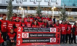 Van'da 223 işçinin direnişi sürüyor