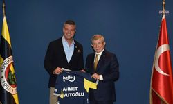 Ahmet Davutoğlu, Saadettin Saran'ı ziyaret etti