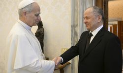 Mesud Barzani Vatikan’da Papa ile görüştü