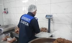 Edremit’te çiğ köfte işletmeleri Ramazan öncesi denetlendi