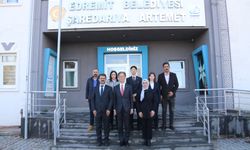 Japon heyetten Edremit Belediyesi’ne ziyaret