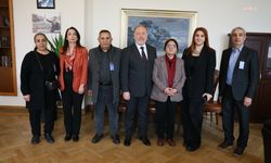 İliç maden faciasında hayatını kaybeden işçilerden Uğur Yıldız'ın ailesinden DEM Parti'ye ziyaret