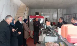 Başkale Belediye Eş Başkanları esnafı ziyaret etti