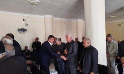DEM Parti Erciş İlçe Yönetimi'nden MHP İlçe Başkanı Şevketoğlu'na taziye ziyareti