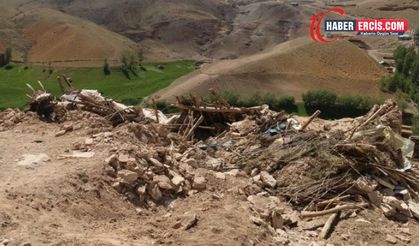 Van'da mermer ocağı için ahırları yıkılanlar: Bu köy bizimdir