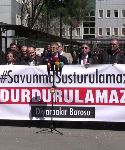 Diyarbakır Barosu Başkanı Güleç: “Hukukun temel ilkeleriyle bağdaşmayan uygulamaların artması; yargıya olan güveni derinden sarsmaktadır”