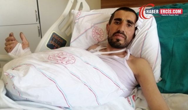 Başkale'de yaralı kurtulan Yılmaz taburcu oldu