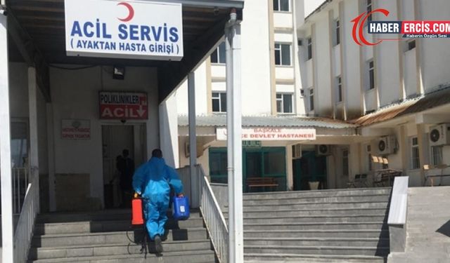 Başkale'de 10 sağlık çalışanının testi pozitif çıktı