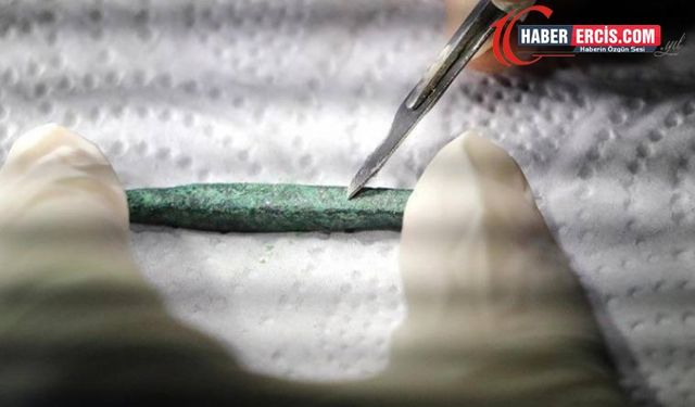 Gürpınar'da Tunç Çağı’na ait mimari izlere rastlandı