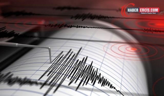 Çatak’ta 3.9 büyüklüğünde deprem