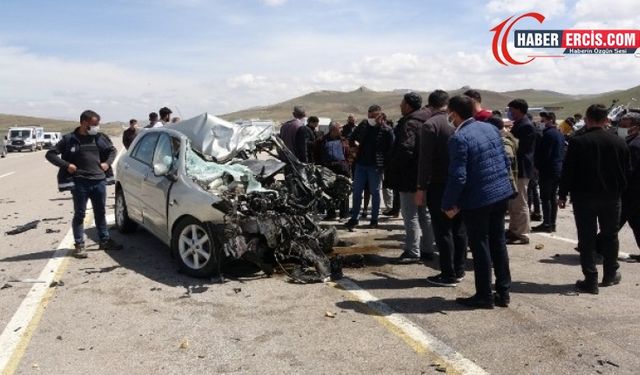 Van'da kaza: 1 ölü, 2 yaralı