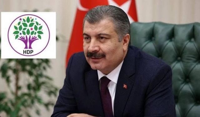 HDP'den Sağlık Bakanı'na Kürtçe tepkisi: Diline sahip çık!