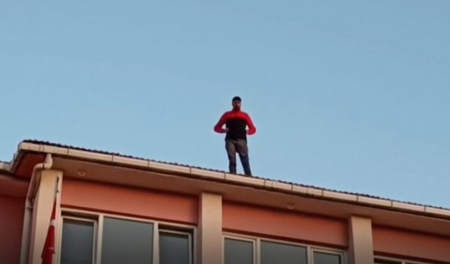 Soma'da çatıya çıkan maden işçisi kazandı