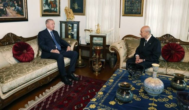 Erdoğan'dan Bahçeli'ye seçim sonrası ilk ziyaret