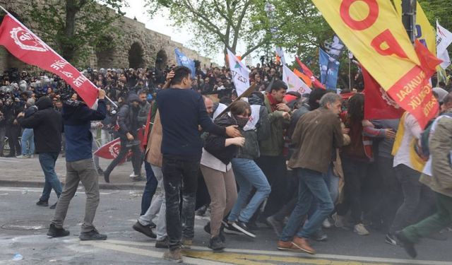 Saraçhane'de binler polis saldırısına direndi